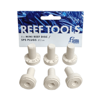 Fauna Marin Mini Reef Disc - SPS Plugs Ø2,0cm 6 Stk.